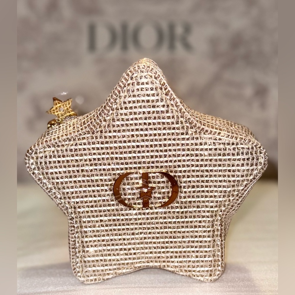 DIOR 🌟 “STAR” Limited Edition Beauty Pouch w/box